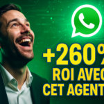 augmentation ROI via agent ia whatapp